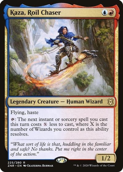 Kaza Roil Chaser Zendikar Rising Magic card