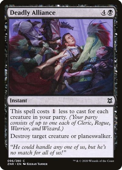 Deadly Alliance Zendikar Rising Magic card