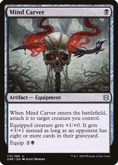 Mind Carver Zendikar Rising Magic card