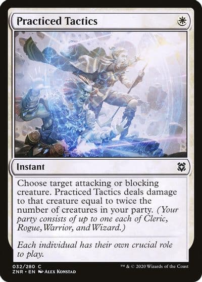 Practiced Tactics Zendikar Rising Magic card