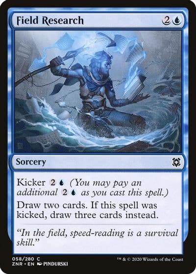 Field Research Zendikar Rising Magic card