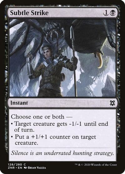 Subtle Strike Zendikar Rising Magic card