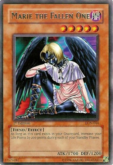 Marie the Fallen One Labyrinth of Nightmare Yu-Gi-Oh! card