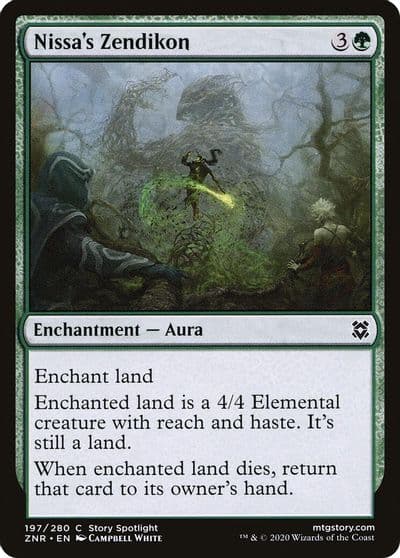 Nissas Zendikon Zendikar Rising Magic card
