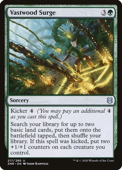 Vastwood Surge Zendikar Rising Magic card