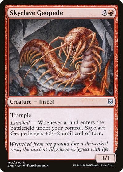 Skyclave Geopede Zendikar Rising Magic card