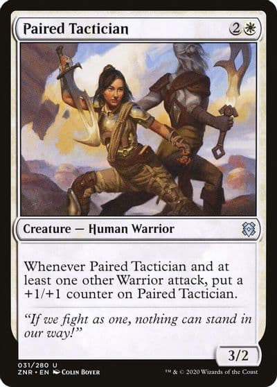 Paired Tactician Zendikar Rising Magic card