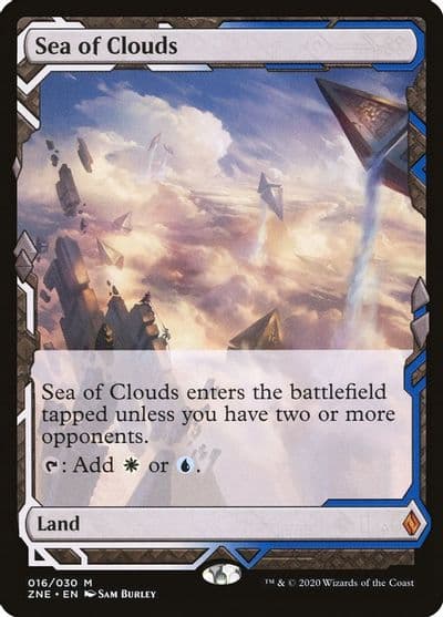 Sea of Clouds Zendikar Rising Expeditions Magic card
