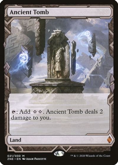 Ancient Tomb Zendikar Rising Expeditions Magic card
