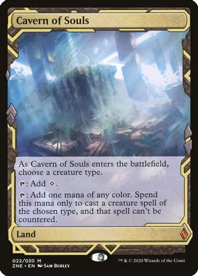 Cavern of Souls Zendikar Rising Expeditions Magic card