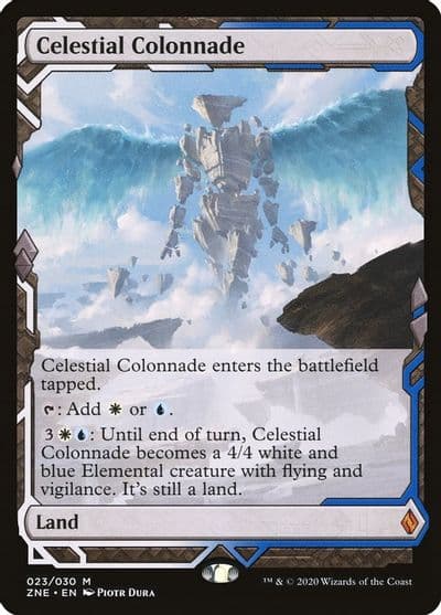 Celestial Colonnade Zendikar Rising Expeditions Magic card