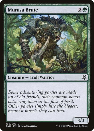 Murasa Brute Zendikar Rising Magic card