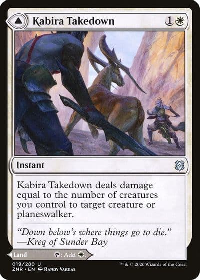 Kabira Takedown Zendikar Rising Magic card
