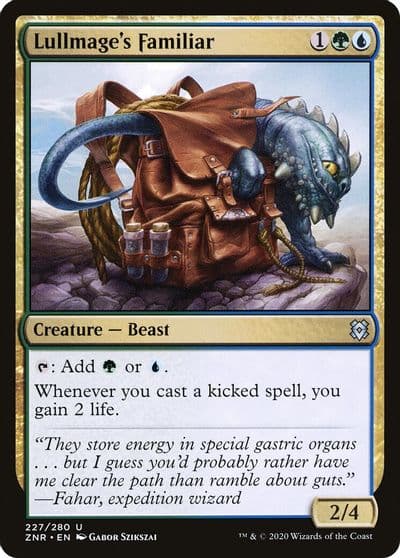 Lullmages Familiar Zendikar Rising Magic card