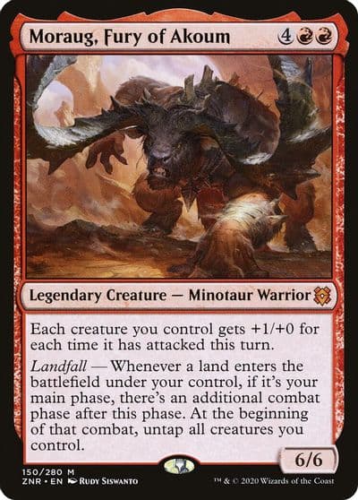 Moraug Fury of Akoum Zendikar Rising Magic card
