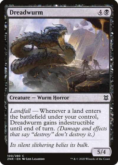 Dreadwurm Zendikar Rising Magic card
