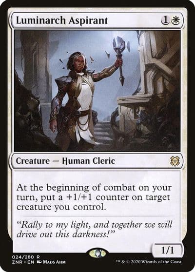 Luminarch Aspirant Zendikar Rising Magic card