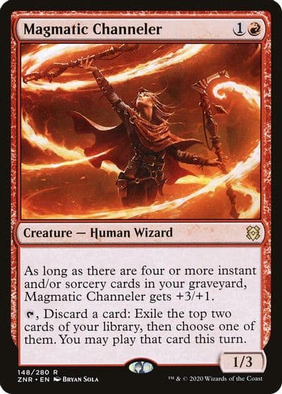 Magmatic Channeler Zendikar Rising Magic card
