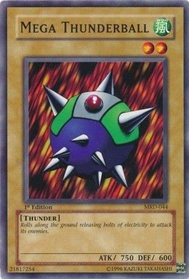Mega Thunderball Metal Raiders Yu-Gi-Oh! card