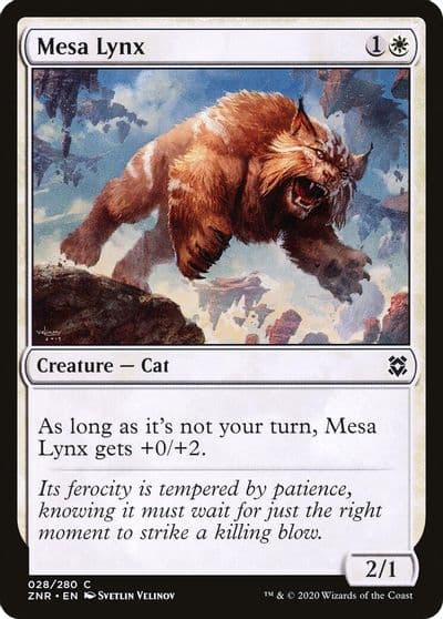 Mesa Lynx Zendikar Rising Magic card