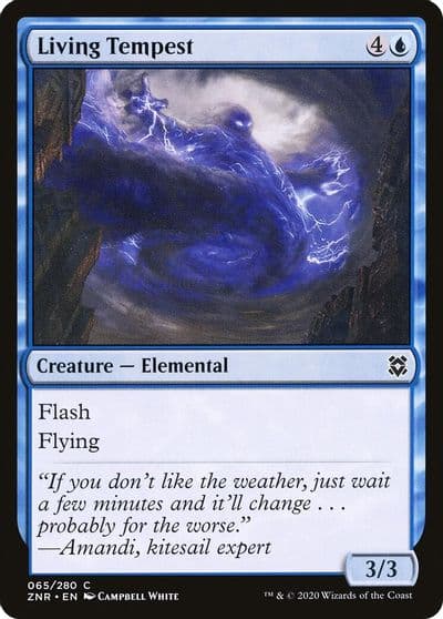 Living Tempest Zendikar Rising Magic card