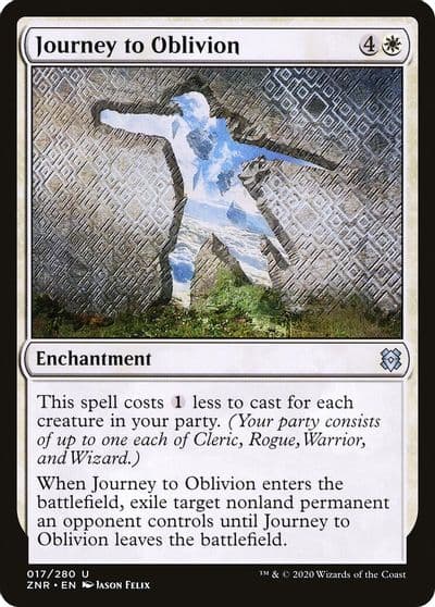 Journey to Oblivion Zendikar Rising Magic card