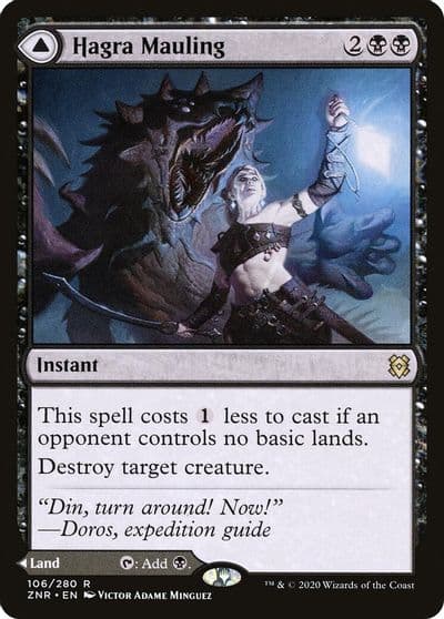 Hagra Mauling Zendikar Rising Magic card