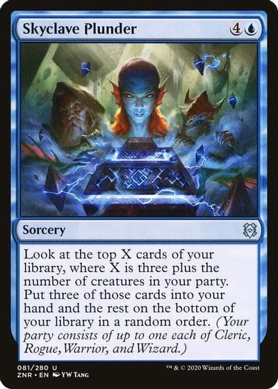 Skyclave Plunder Zendikar Rising Magic card