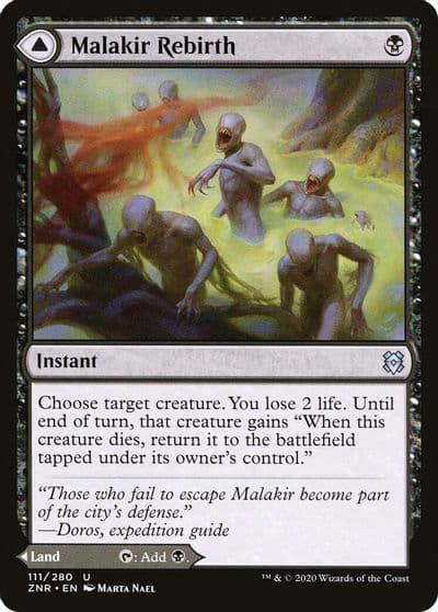 Malakir Rebirth Zendikar Rising Magic card