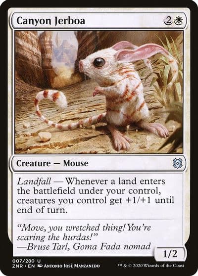 Canyon Jerboa Zendikar Rising Magic card