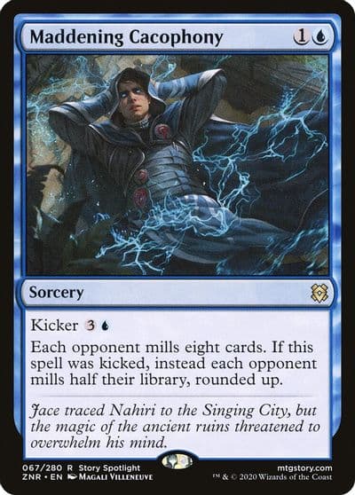 Maddening Cacophony Zendikar Rising Magic card