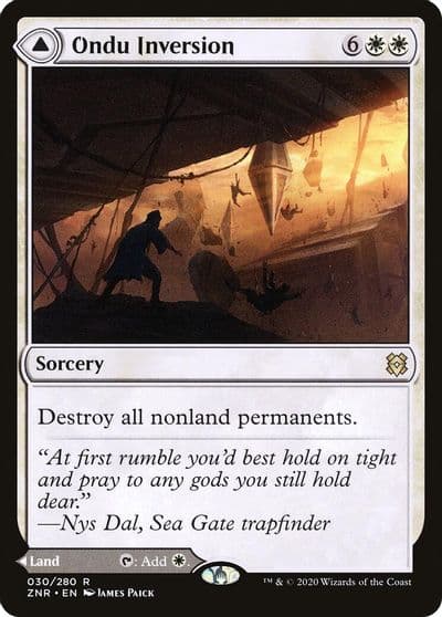 Ondu Inversion Zendikar Rising Magic card