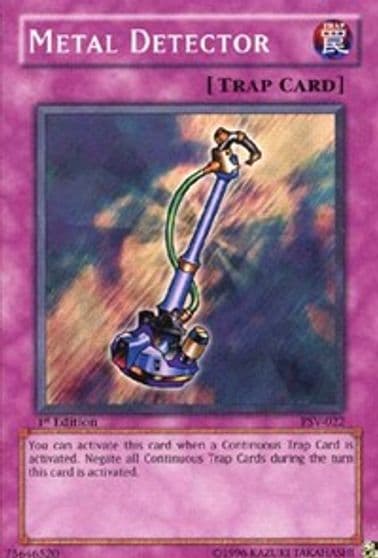 Metal Detector Pharaoh's Servant Yu-Gi-Oh! card