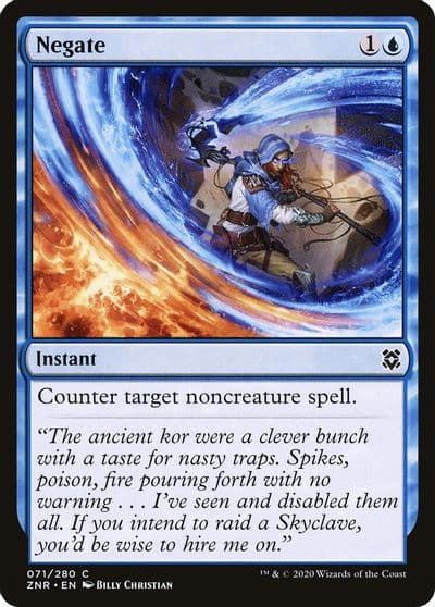 Negate Zendikar Rising Magic card