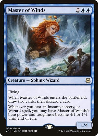 Master of Winds Zendikar Rising Magic card