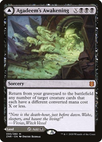Agadeems Awakening Zendikar Rising Magic card