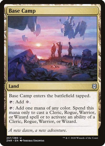 Base Camp Zendikar Rising Magic card