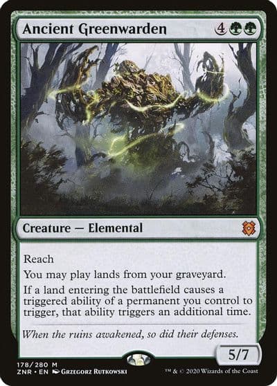 Ancient Greenwarden Zendikar Rising Magic card