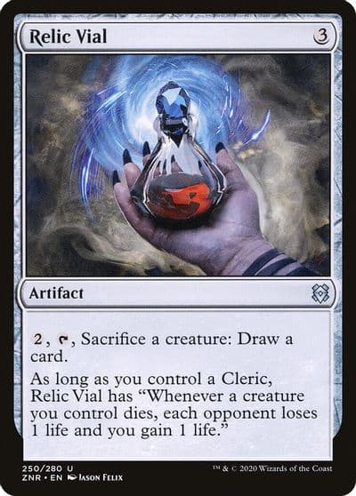 Relic Vial Zendikar Rising Magic card