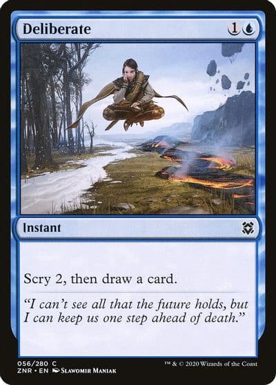 Deliberate Zendikar Rising Magic card