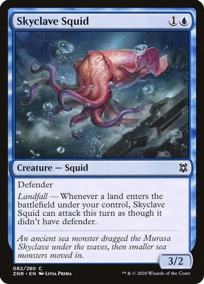 Skyclave Squid Zendikar Rising Magic card