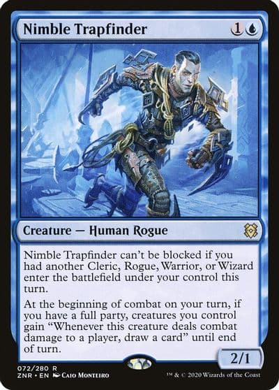 Nimble Trapfinder Zendikar Rising Magic card