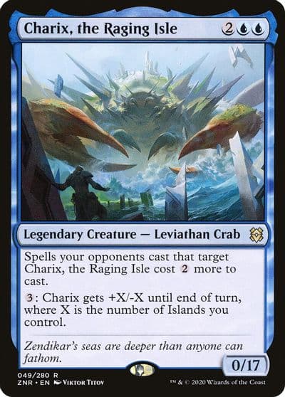 Charix the Raging Isle Zendikar Rising Magic card