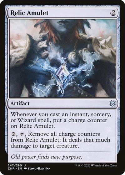 Relic Amulet Zendikar Rising Magic card