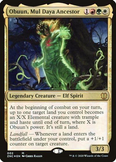 Obuun Mul Daya Ancestor Commander: Zendikar Rising Magic card