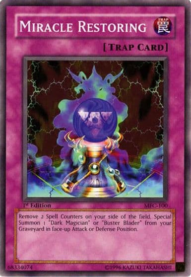 Miracle Restoring Magician's Force Yu-Gi-Oh! card
