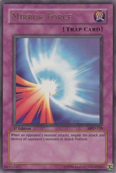 Mirror Force Metal Raiders Yu-Gi-Oh! card