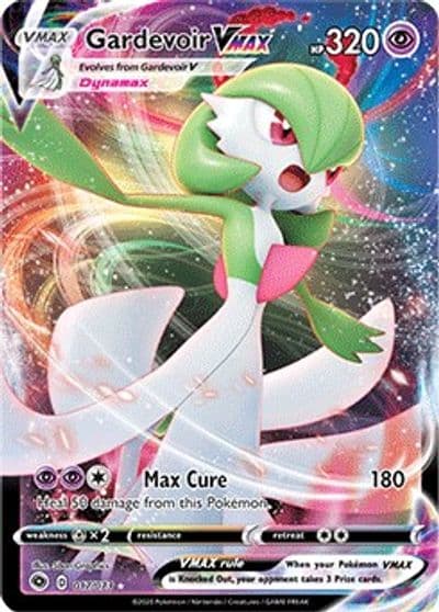Gardevoir VMAX Champion's Path Pokemon card