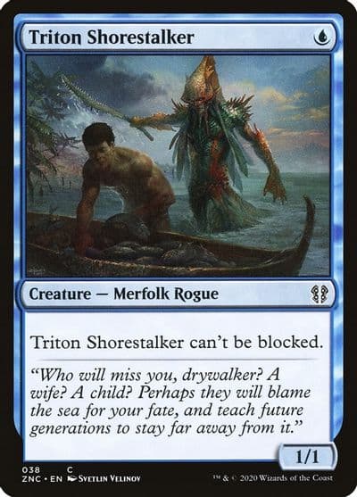 Triton Shorestalker Commander: Zendikar Rising Magic card
