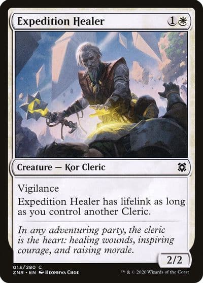 Expedition Healer Zendikar Rising Magic card
